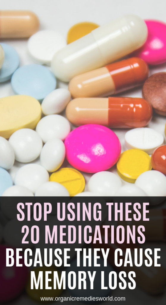 Stop Using These 20 Medications Because They Cause Memory Loss