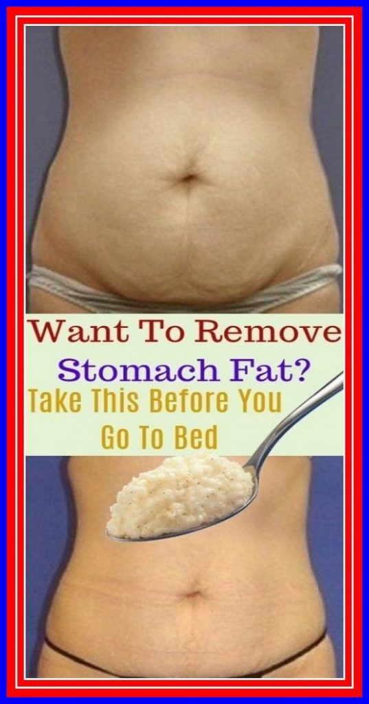 Take This Before You Go To Bed And Remove Stomach Fat