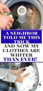 A Neighbor Told Me This Trick And Now My Clothes Are Whiter Than Ever!